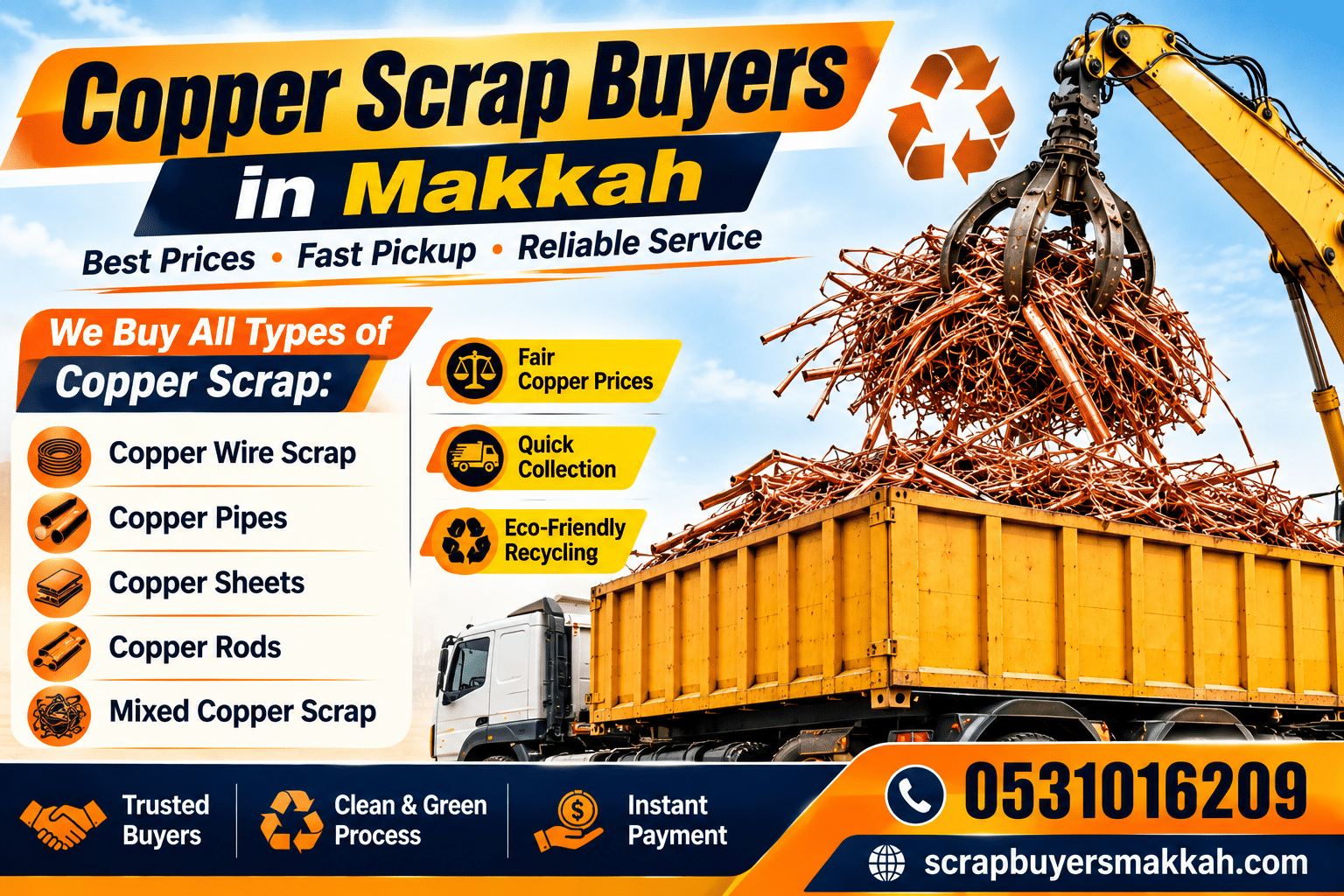 Copper Scrap Buyers in Makkah
