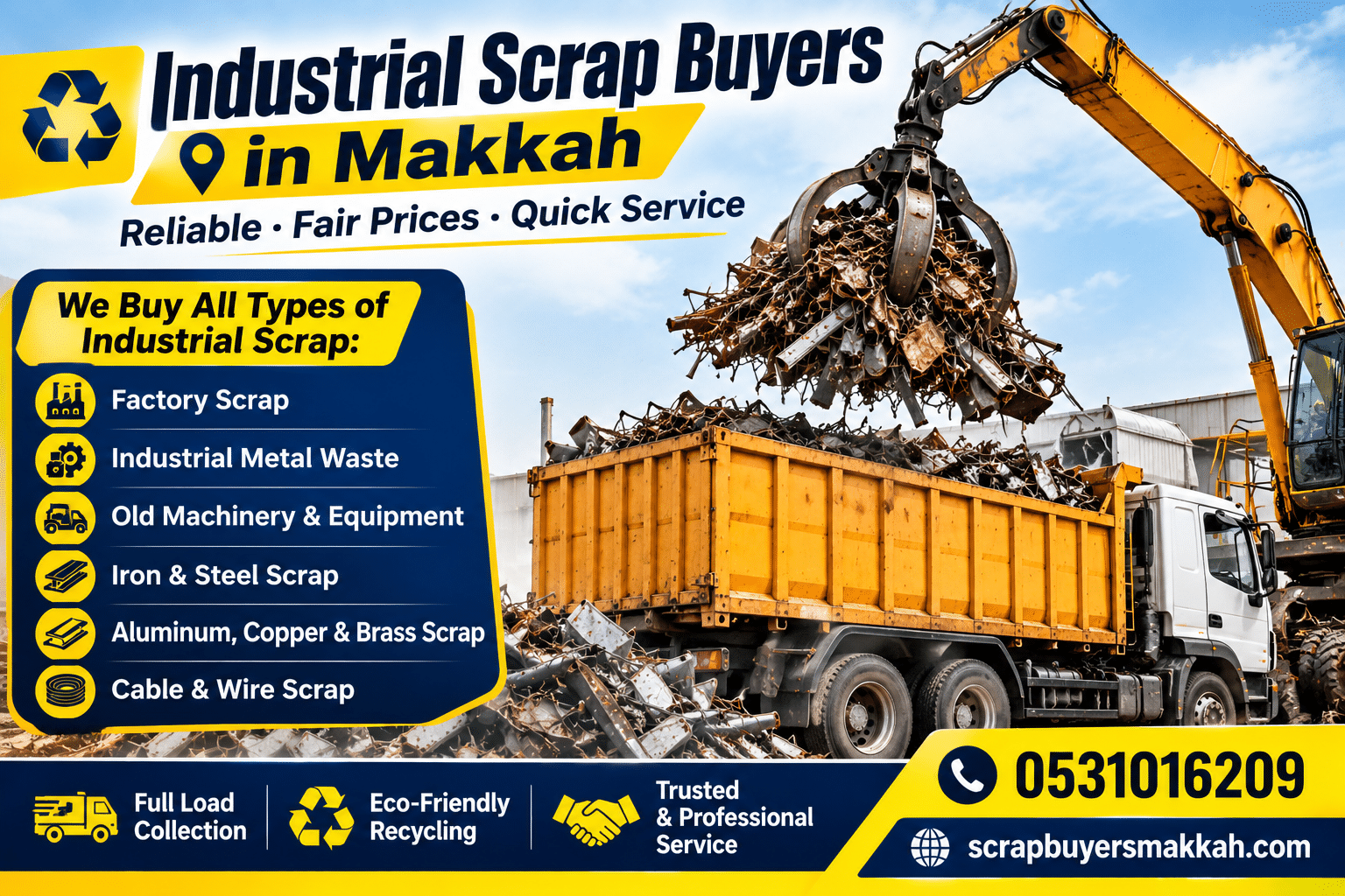 Industrial Scrap Buyers in Makkah